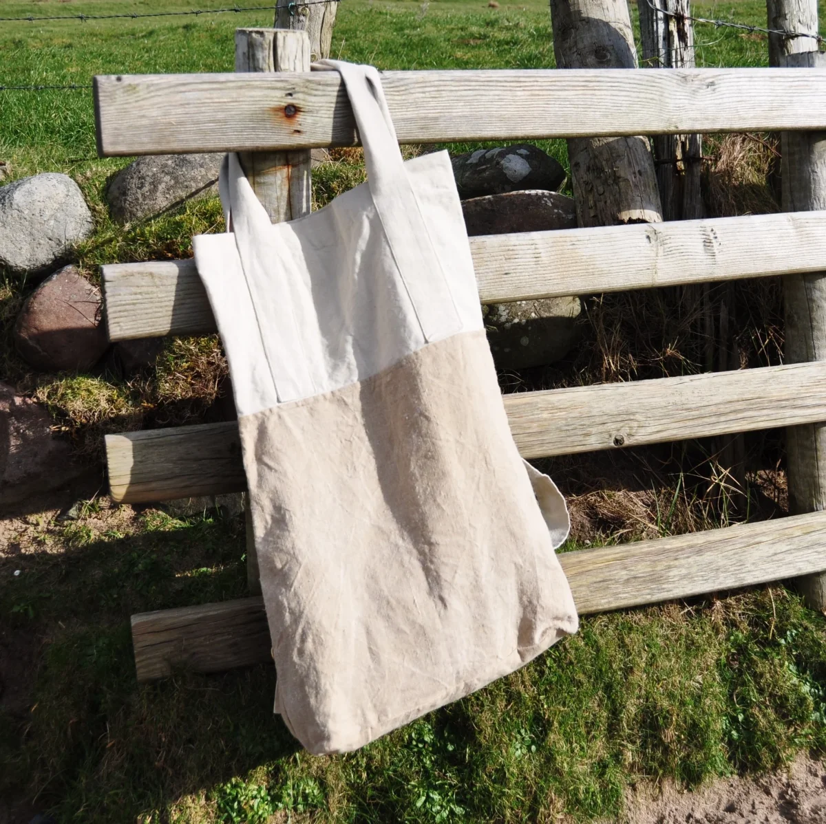 ISLA | Oversized Linen Backpack - Image 3