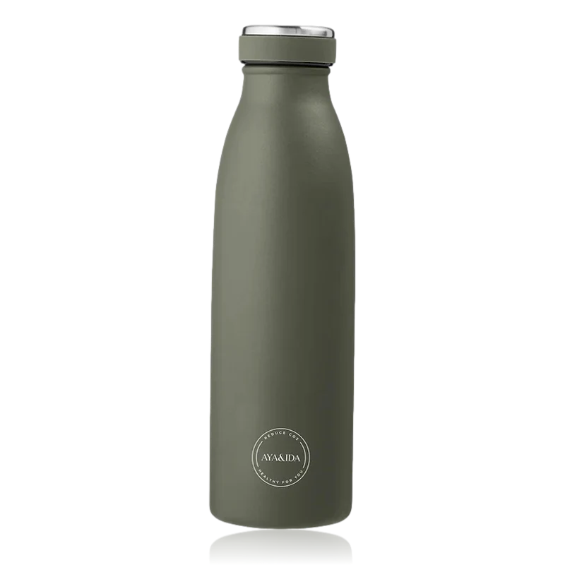 Aya & Ida 500ml Drinking Bottle Tropical Green