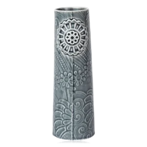 Dottir Pipanella Ceramic Vase Flower Small Dark Blue